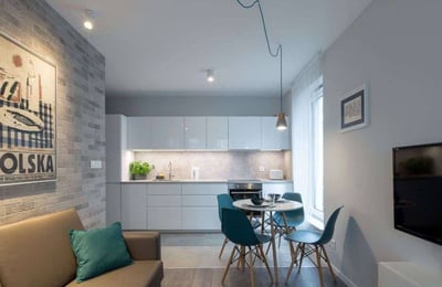 Alquiler de un acogedor piso de 2 habitaciones, 37 m², en el distrito de Stare Podgórze, Cracovia, Polonia